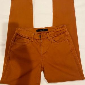 Joe’s Straight & Narrow Fit, Burnt Orange Jean. Size 30.
